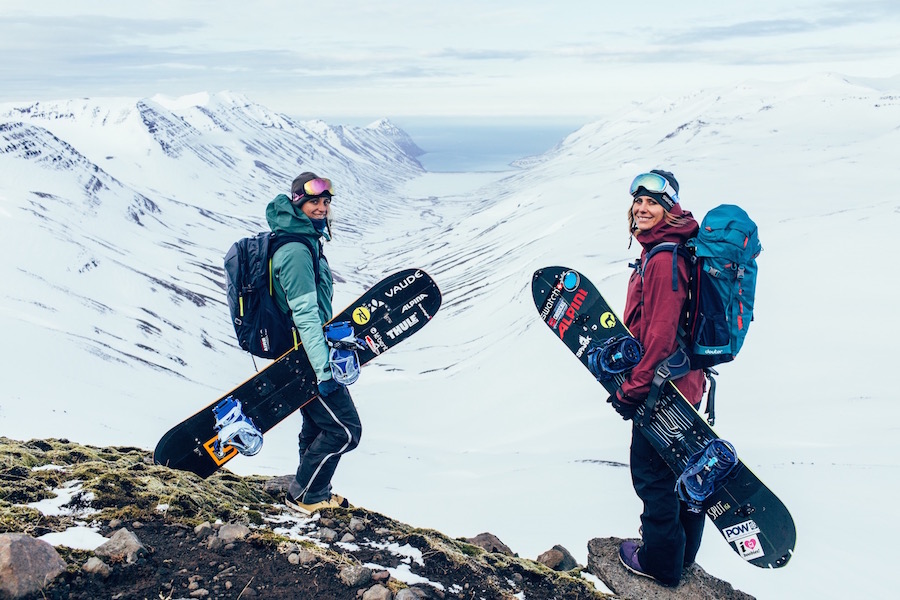 Anne-Flore Marxer and Aline Bock. Photo: Nick Pumphrey