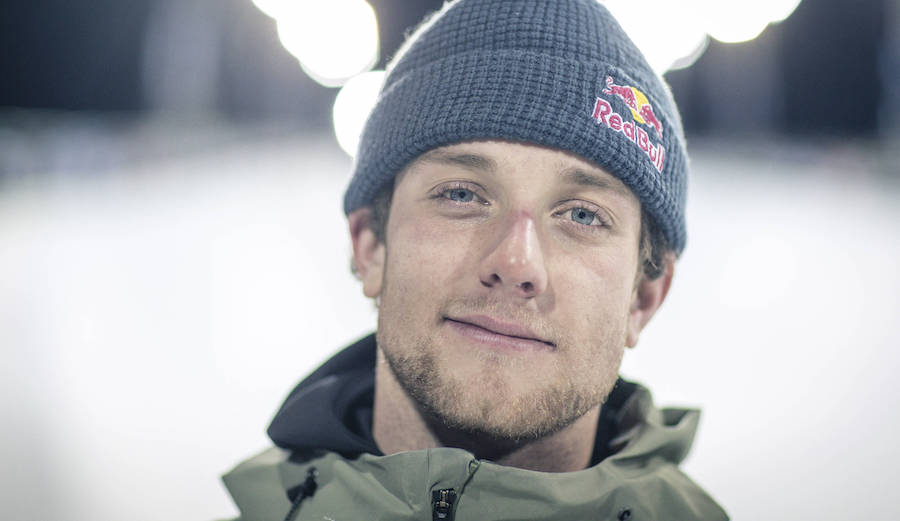Ben Ferguson poses for a portrait during Men's Snowboard Superpipe at Winter X 2018 in Aspen, CO - USA, January 26, 2018.