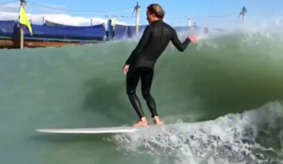 Harrison Roach at the Surf Ranch