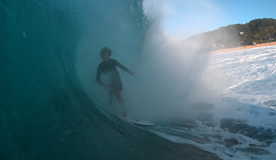 Toby Mossop in Hawaii
