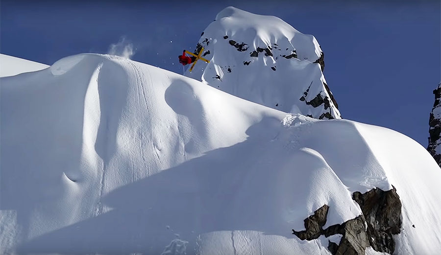 Markus Eder skiing