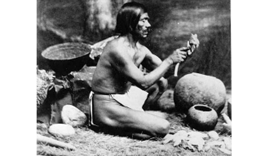 Chumash Indian in California