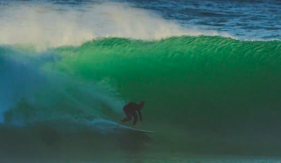 Tim Bisso scoring in Portugal. Photo: Screenshot/Vimeo