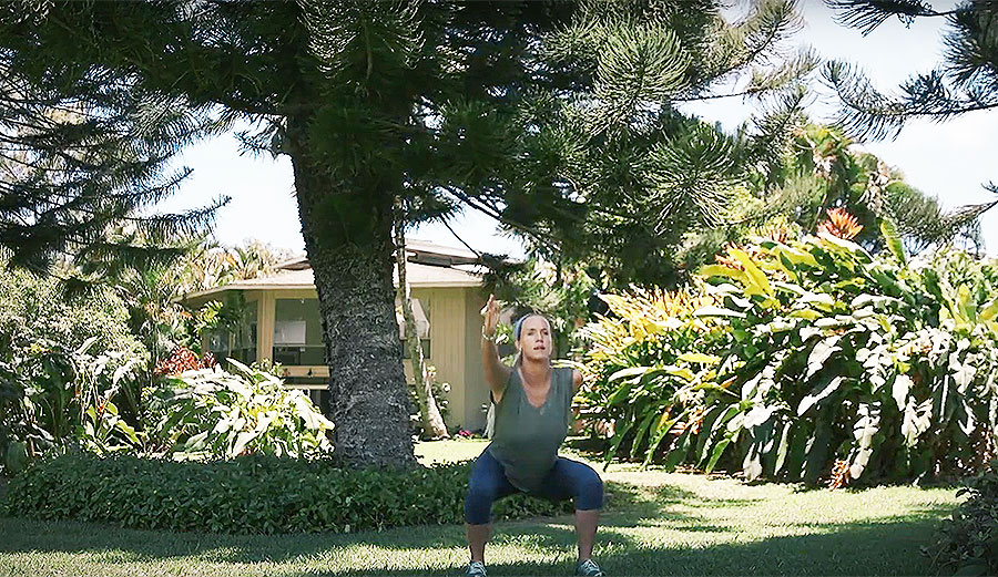 Bethany Hamilton workout