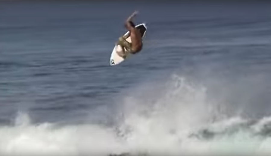 Bruce Irons surfing Backdoor