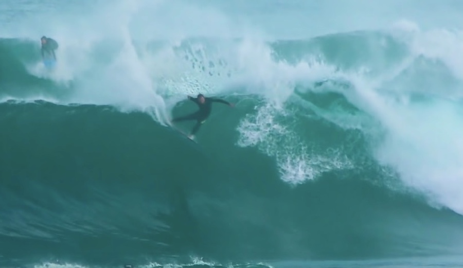 Caio Ibelli tearing Bells a new one. Photo: Screengrab/Youtube