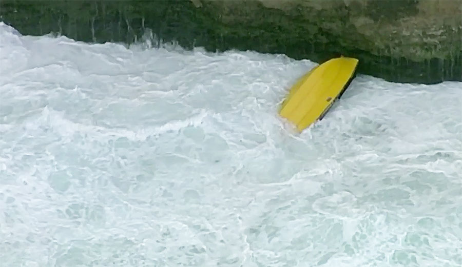 inflatable with a rigid hull.