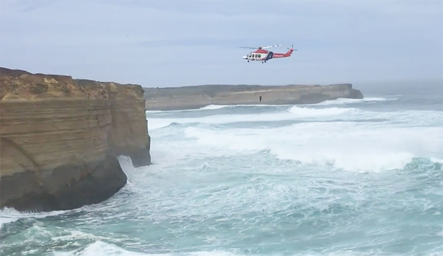 Helicopter life saving in Australia