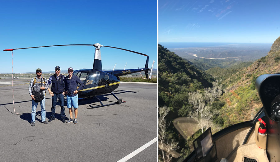 helicopter search for Max Watson