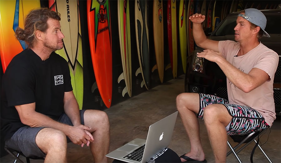 Jamie O'Brien and Occy on the Occ-Cast