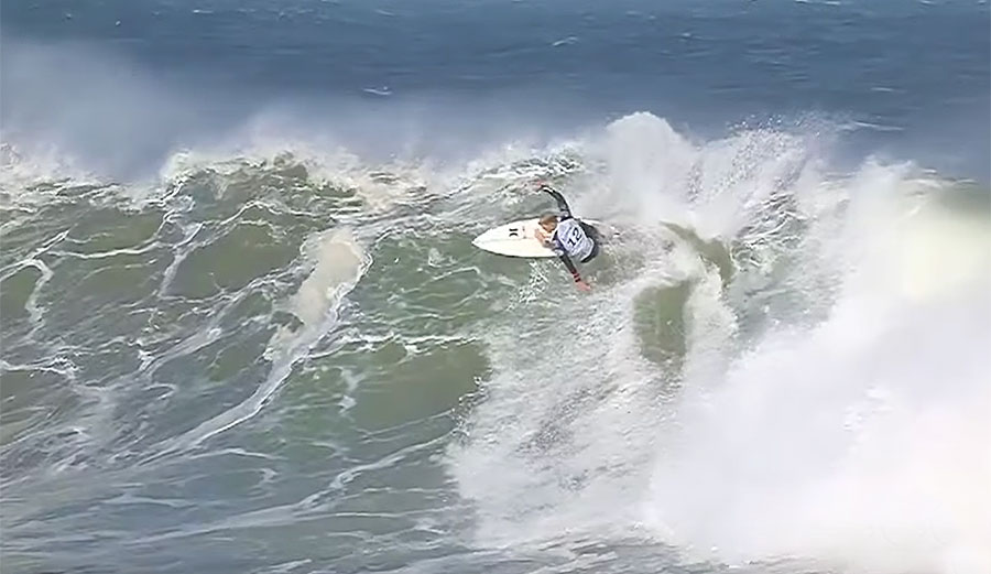 John John Florence surfing Rip Curl Pro Bells Beach