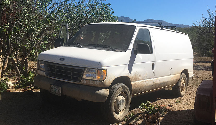Max Watson van in Mexico