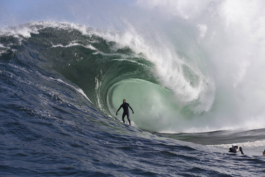Mick ain't a stranger to Shipstern Bluff. Photo: Andrew Chisholm / Red Bull Content Pool