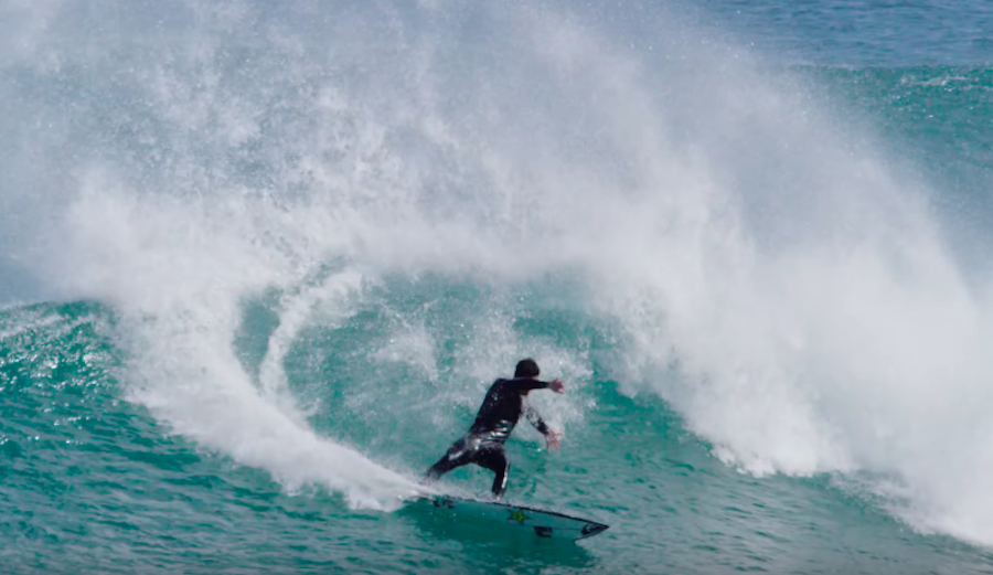 Zeke Lau making it rain in Victoria, Australia. Photo: Screenshot/Youtube