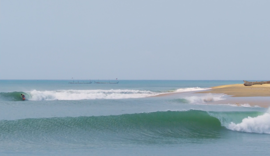 Mikey February slotted in West Africa. Photo: Screenshot/Vimeo