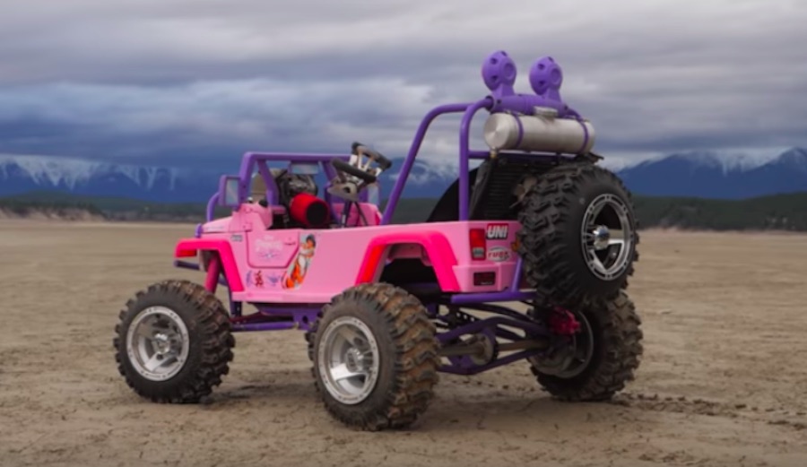 Barbie Jeep Mod