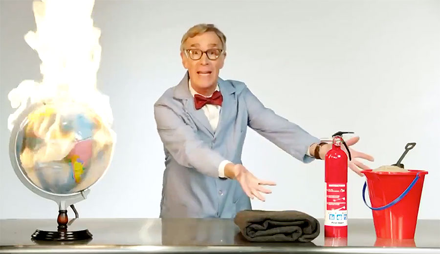 Bill Nye rant about climate change