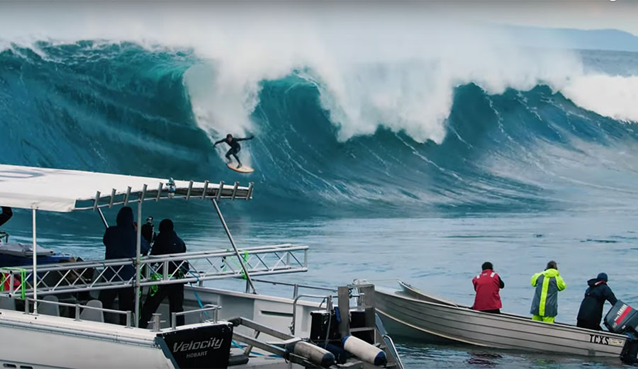 Red Bull Cape Fear in Tasmania