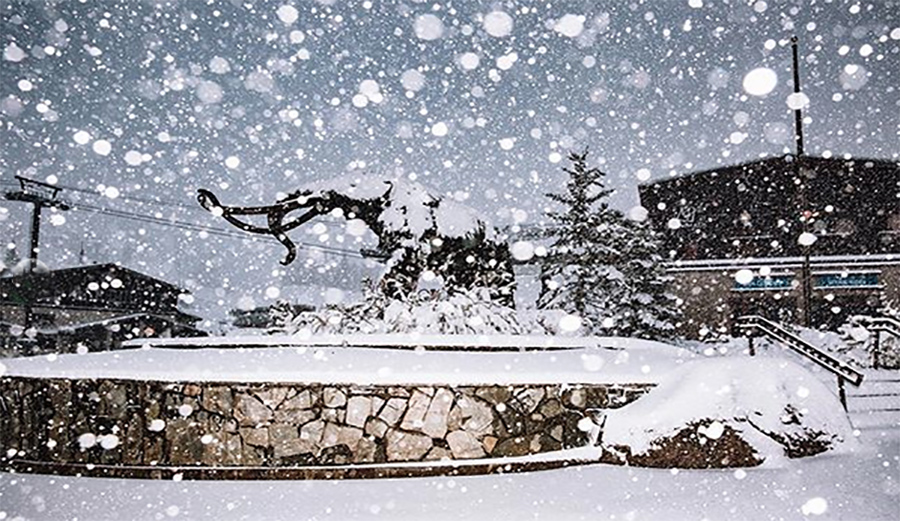 Storm warning in effect for the sierras