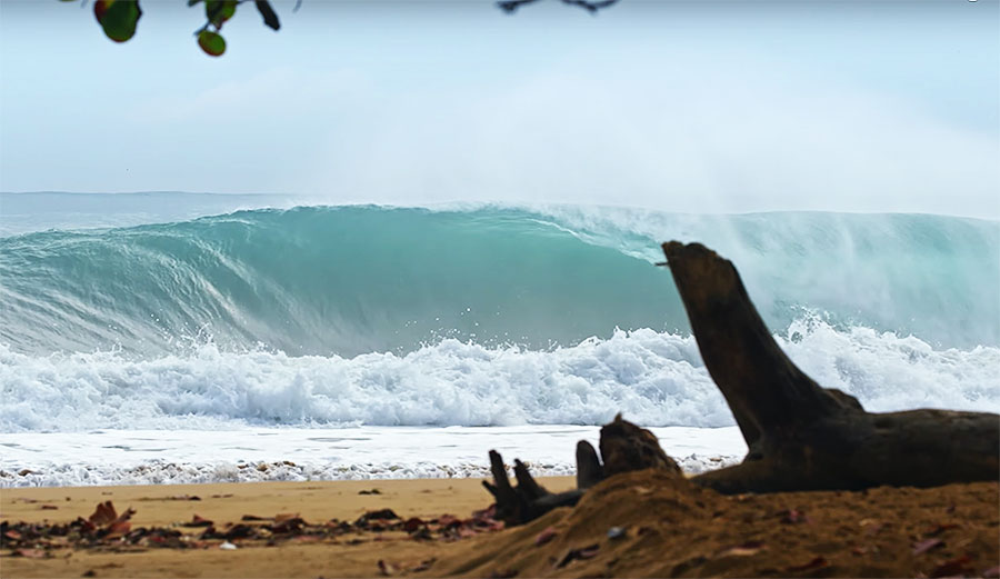 Surfing in Panama