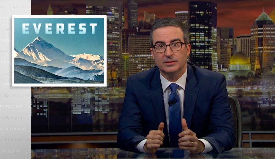 John Oliver on Everest