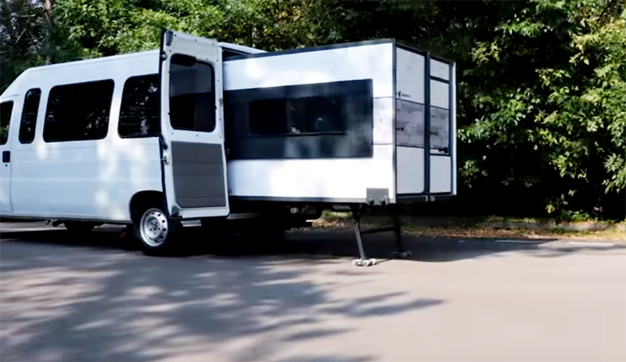 Here's a Camper That Fits Inside a Van