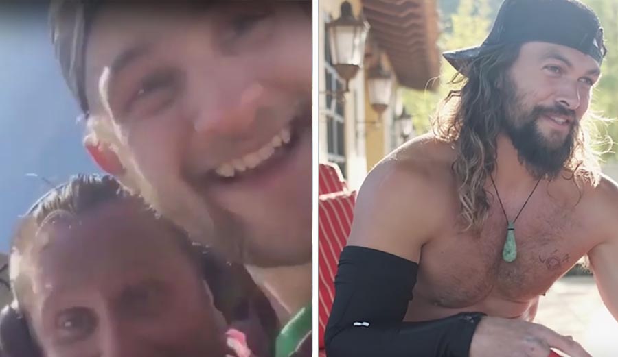 Jason Momoa Let These Guys Who Cut a Shark's Tail Off Have It On Social Media