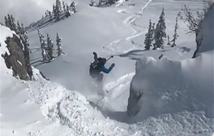 Grand Targhee provided those willing to hike with some epic pow turns