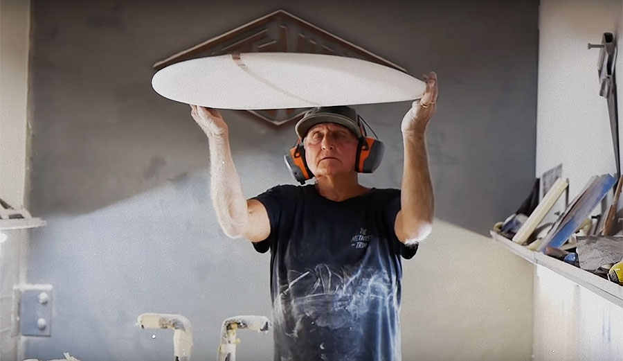 Bob McTavish surfboard for Kelia Moniz