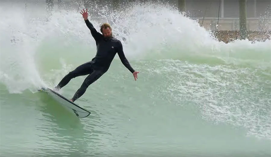 Britt Merrick at Surf Ranch