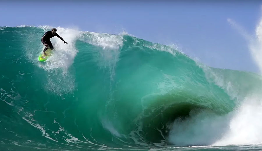 Surfing on the Gold Coast