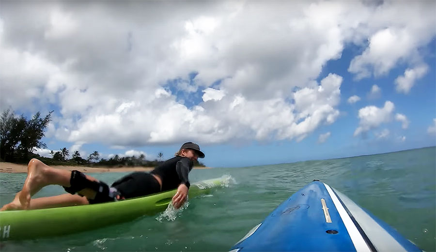 John John Florence and Jamie O'Brien