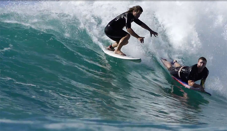 Mark Occhilupo surfing