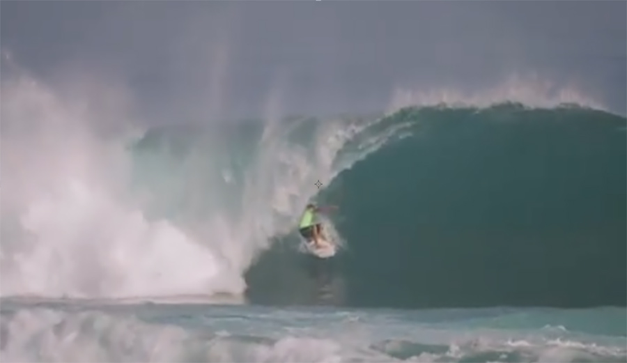 Clay Marzo Left Us With This Patented "Clayback" at the Padang Cup