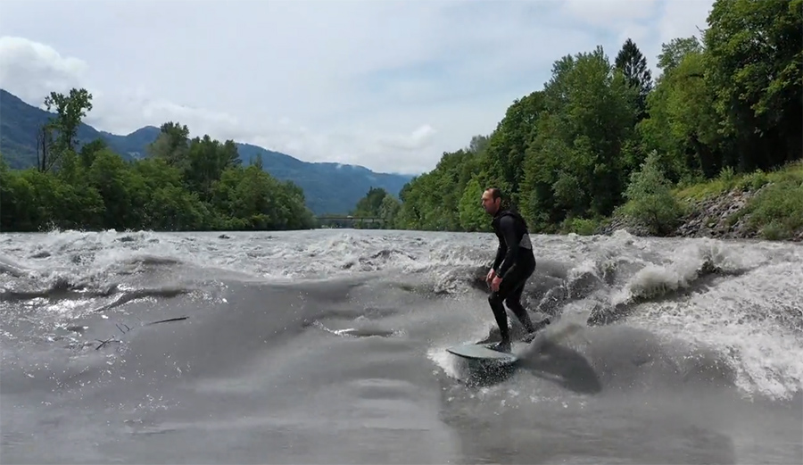 Here's One of the Widest River Waves We've Ever Seen