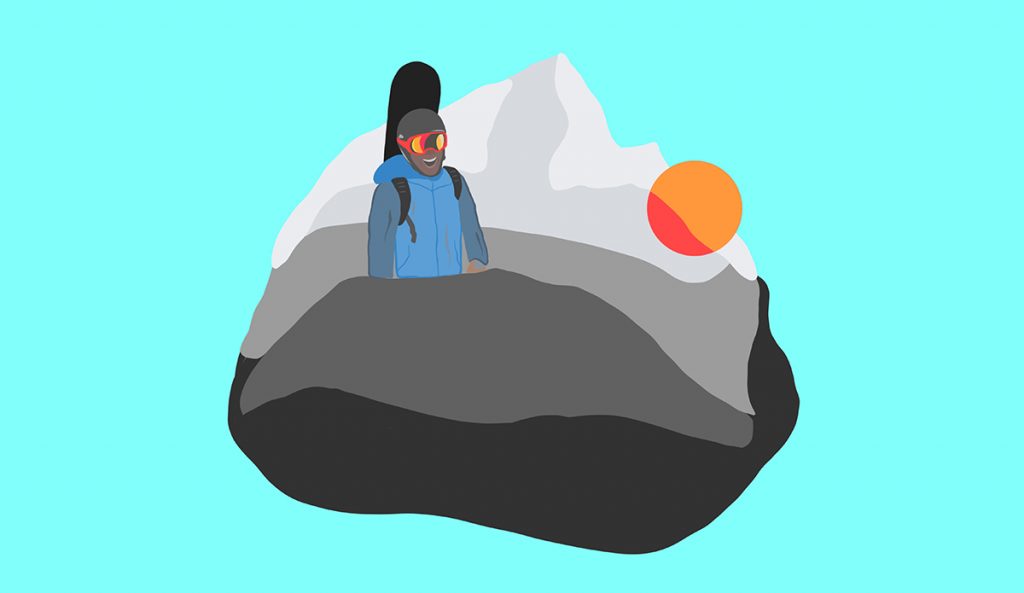 Stoked Mentoring Steve Larosiliere Art by Henry WHite