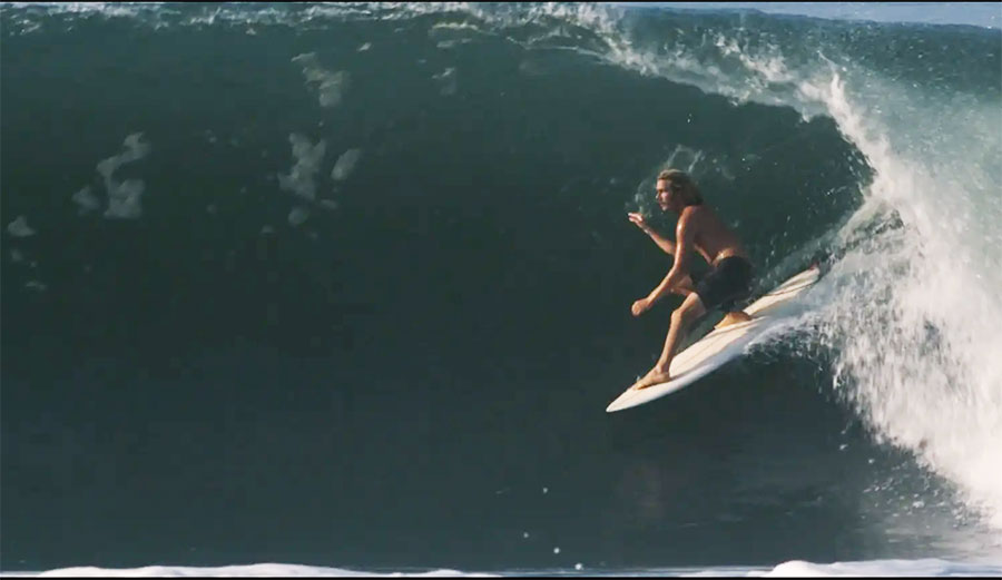 Torren Martyn surfing