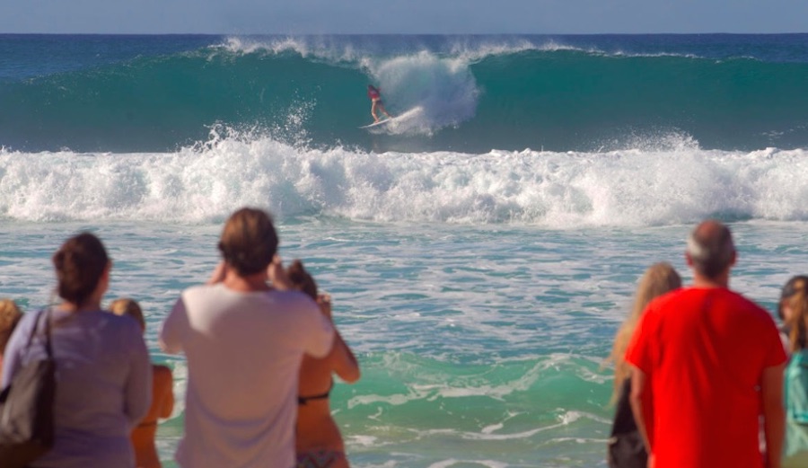 Tyler Wright at Backdoor