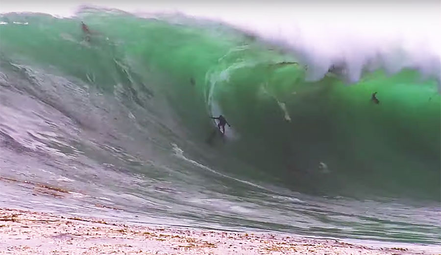Ghost Tree Central California Tow surfers