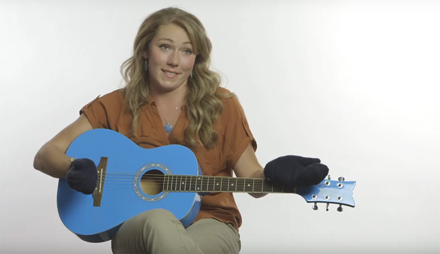 Skier Mikaela Shiffrin Shows Off Her Solid Vocal Skills