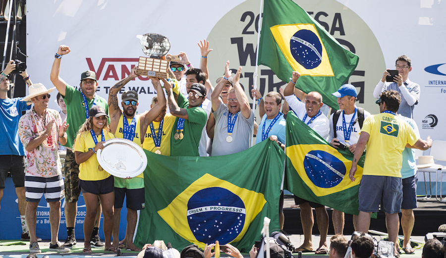 Team Brazil 2019 ISA World Surfing Games