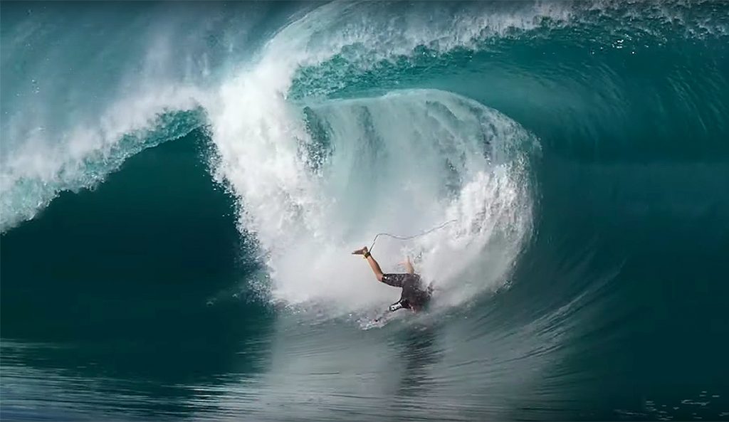 nate florence, teahupoo, wipeout
