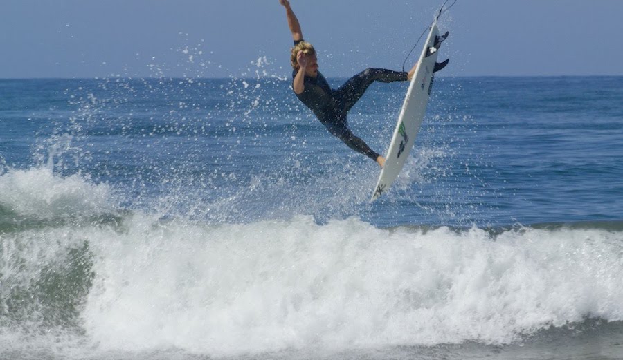Parker Coffin at home in Santa Barbara.