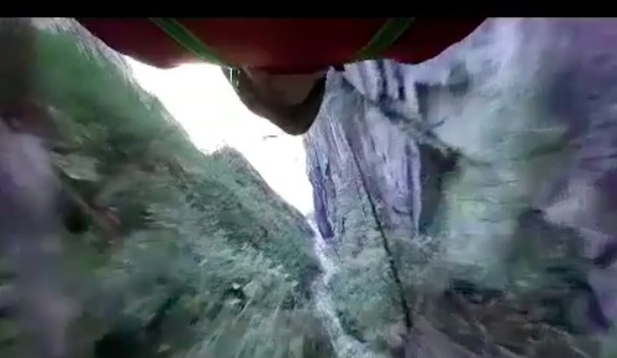 Alex Girard wingsuit Squamish B.C.