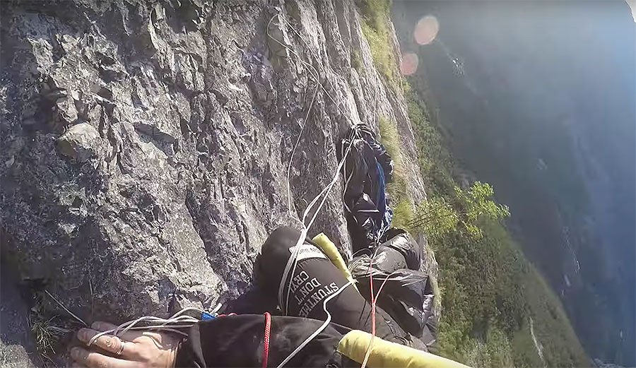 BASE jumping accident