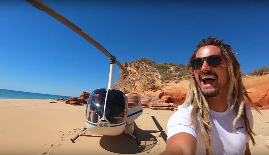Austin Keen Skimboarding Western Australia