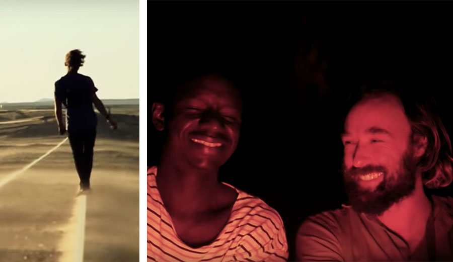 Kepa Acero surfing in Africa