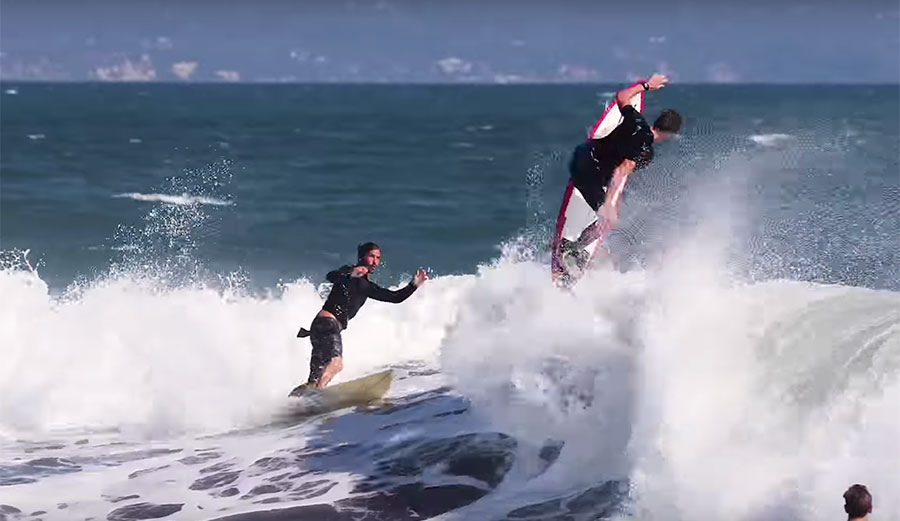 nathan Florence surfing Canggu
