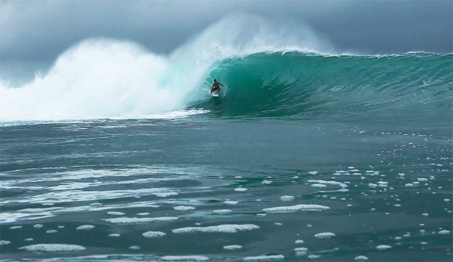 mitch parkinson surfing Indonesia