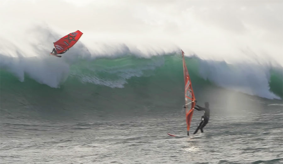 Windsurfing in France